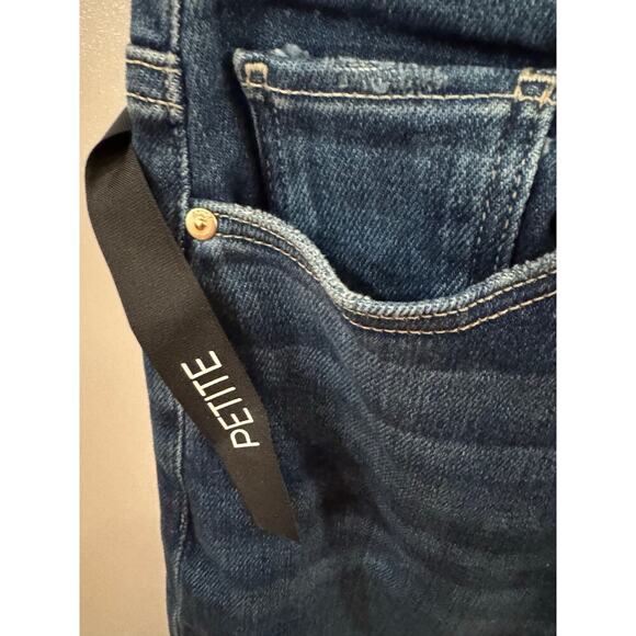 Paige Sasha Petite 30" Wide Leg Jean Sz 28 (New)$259 retail - Picture 3 of 7